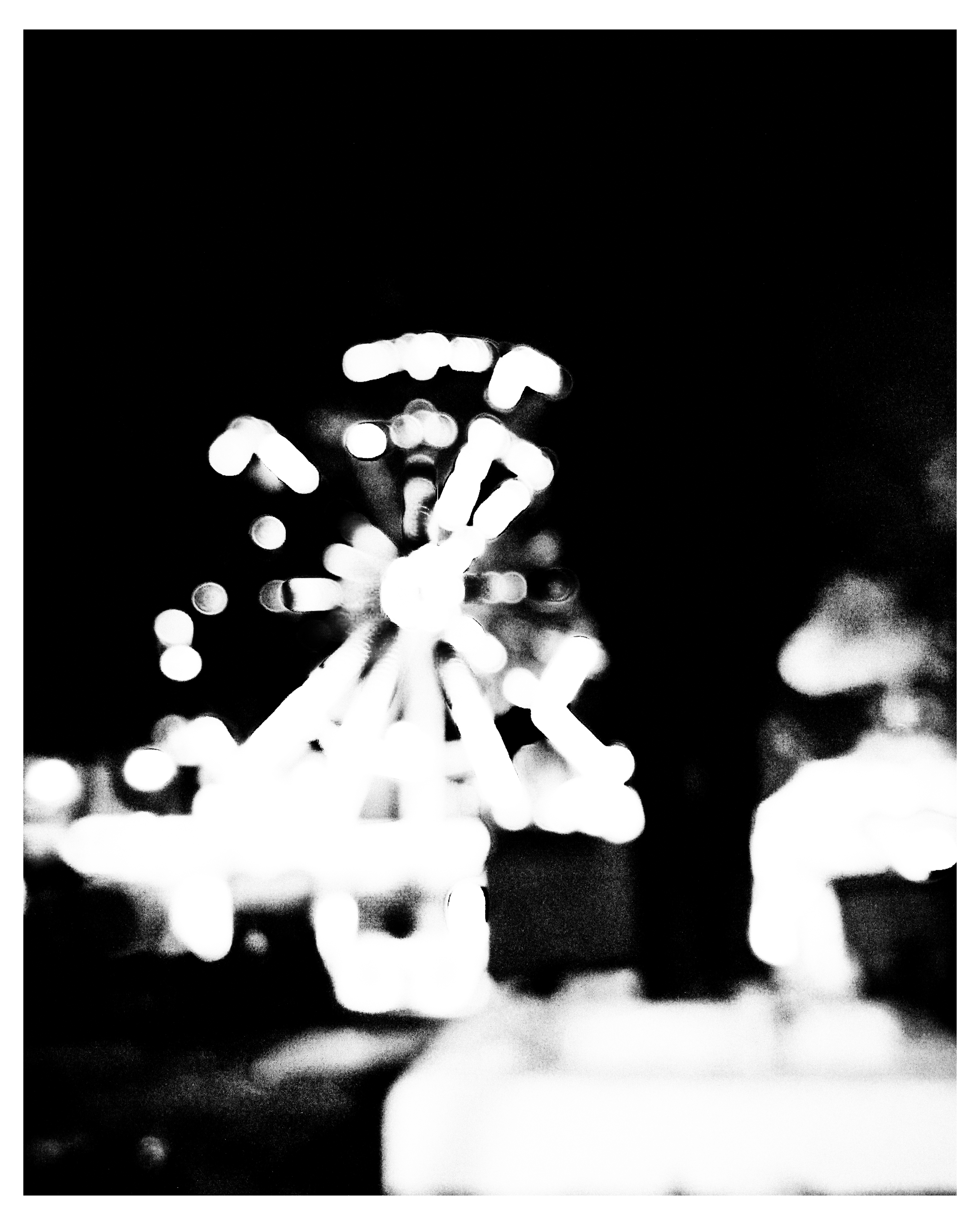 Fotografía bastracta en blanco y negro de alto contraste, Raúl Campos, fotógrafo en CDMX.